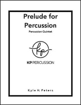 Prelude for Percussion Quintet P.O.D. cover